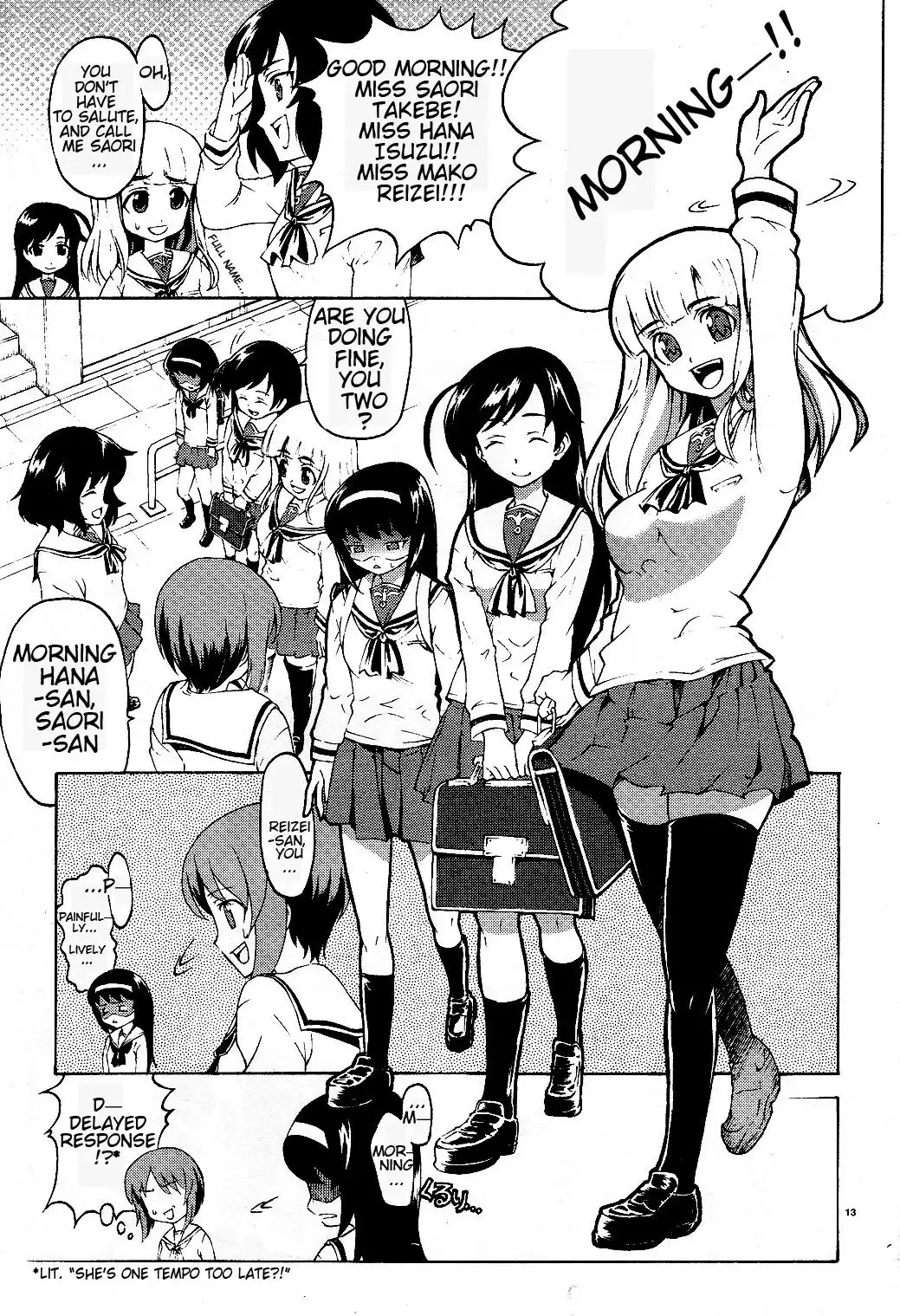 Girls ANDamp; Panzer Chapter 1 17